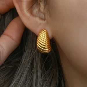 Waterproof lightweight Earrings*Gold Stud Earrings